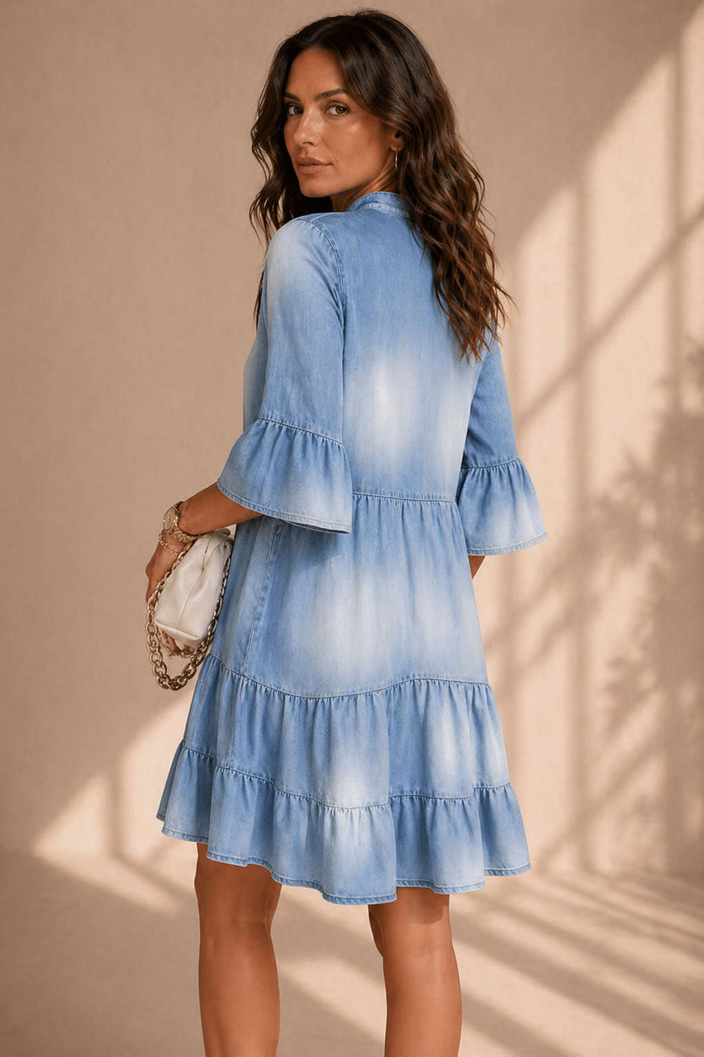 Vestido Verona Denim Flow